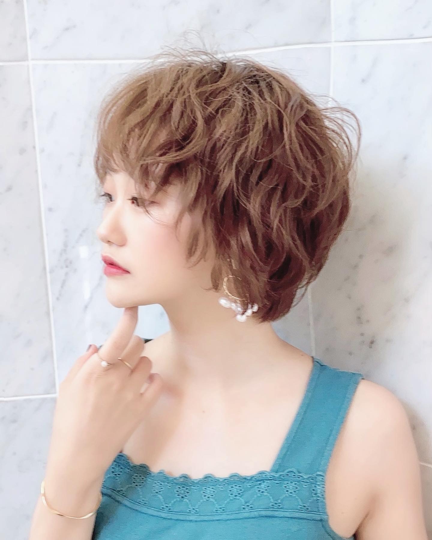 hair by　林田　のりこ